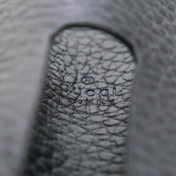 Gucci GG Marmont Leather Card Wallet Black Calfskin Wallets Fragment - Picture 8 of 9